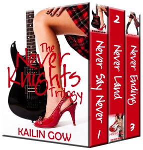 Never Knights Trilogy Set