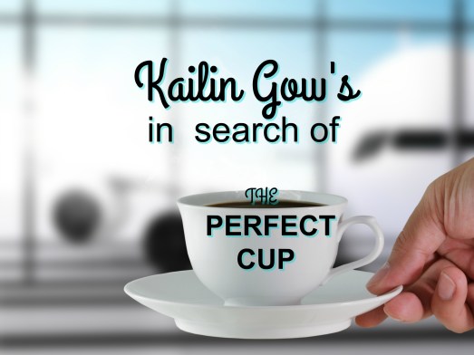 coffee cup at the airport